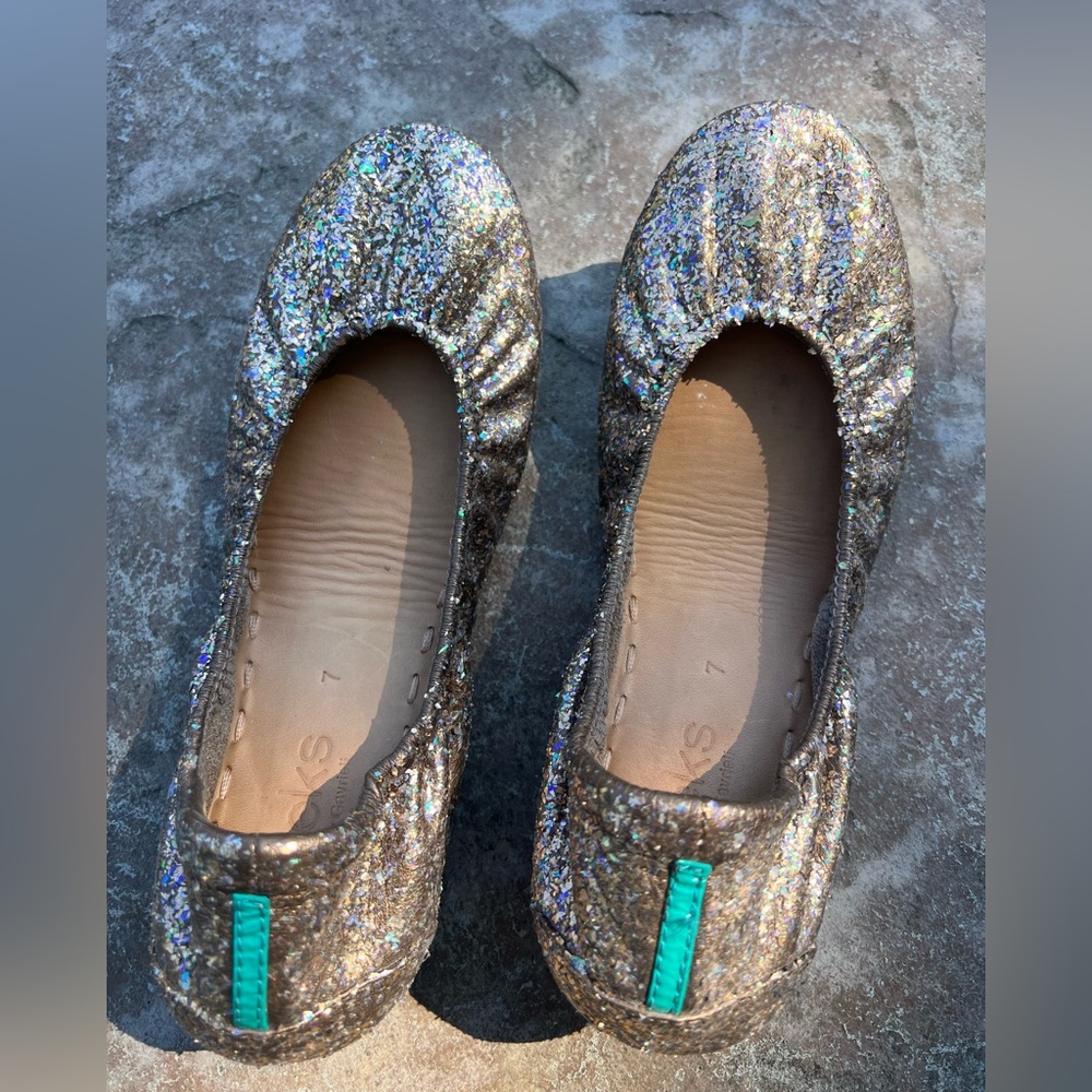 Tieks Custom Glitter Ballet Flats by Bex